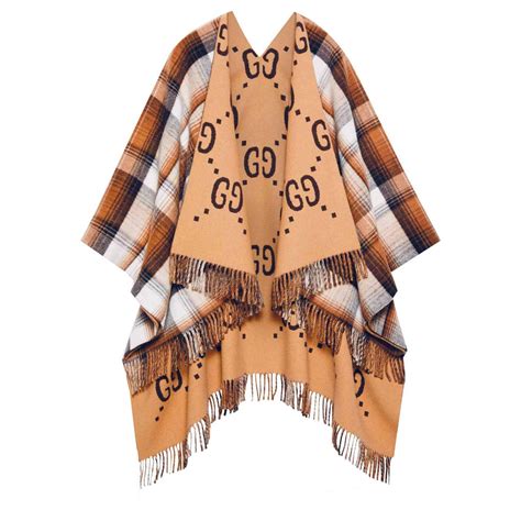 gucci poncho replica|gucci poncho women's.